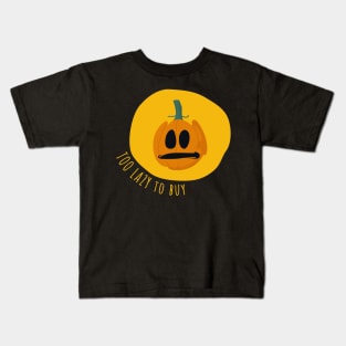 Too Lazy To Buy Halloween Costume Kids T-Shirt